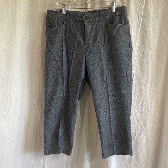 Womens Size 14 Stretch‎ Croft & Barrow Classic Fit Capri - Picture 1 of 9